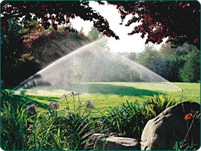 �nt�z�s parkokban rotoros sz�r�fejekkel